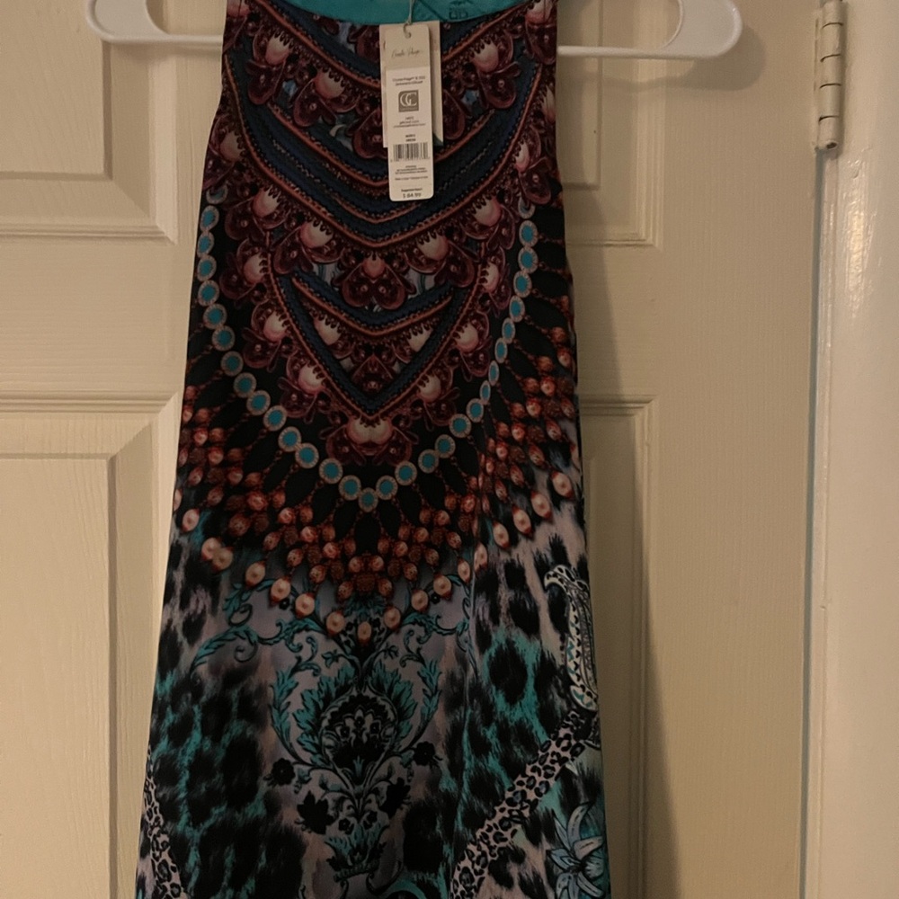 Charlie Paige Asymmetrical Dress - Multicolor